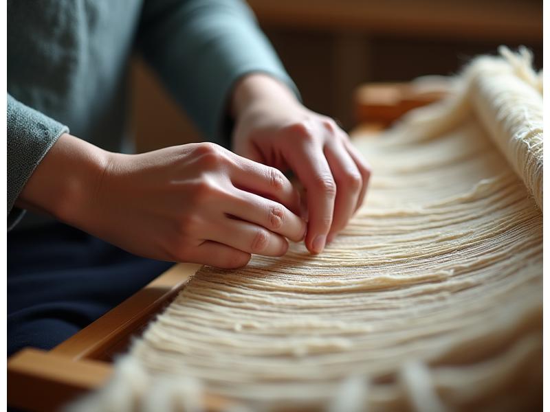 Ami Weaverの理念を象徴する静謐な手織り風景